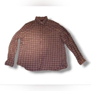 Vineyard Vines Men's Pink Checkered Shirt